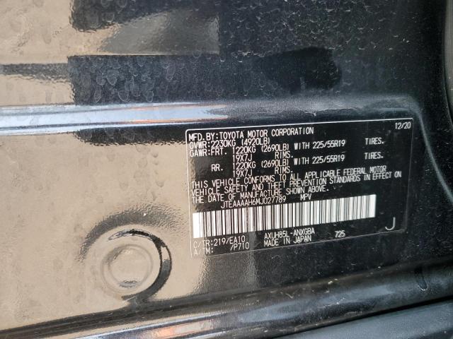 JTEAAAAH6MJ027789 Toyota VENZA LE