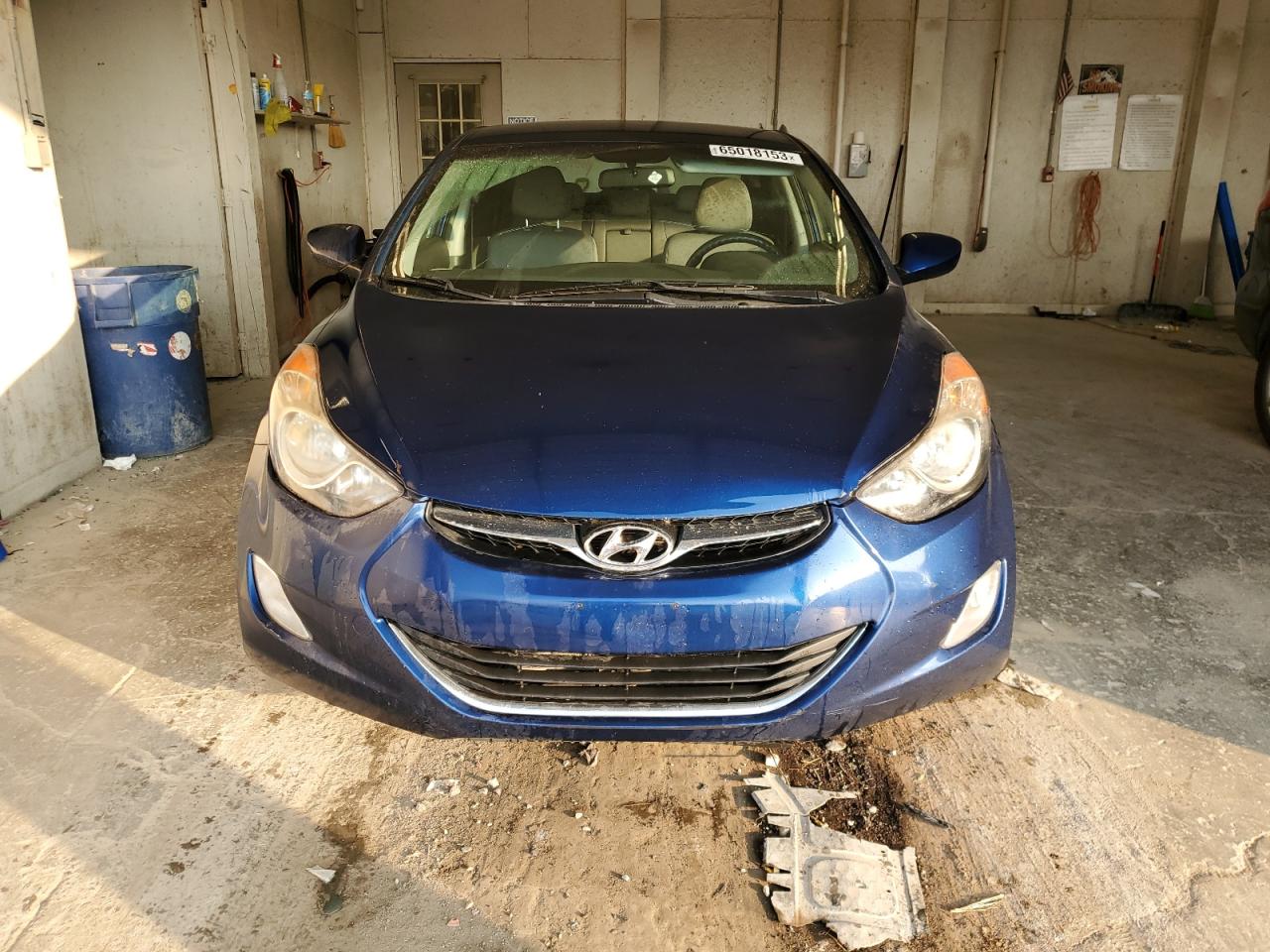 KMHDH4AEXDU576068 2013 Hyundai Elantra Gls