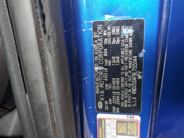 KNDJ53AF8L7115144 KIA Soul Gt-line Turbo