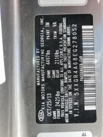 5XXGR4A68EG278052 KIA OPTIMA SX