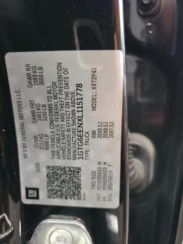 2020 GMC CANYON DEN 1GTG6EENXL1151778