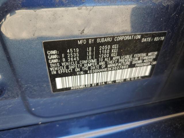 4S3BNAN63K3027885 Subaru Legacy 2.5i Limited