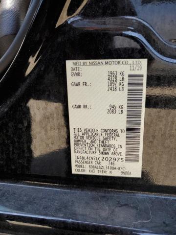 1N4BL4CV2LC202975 Nissan ALTIMA SR
