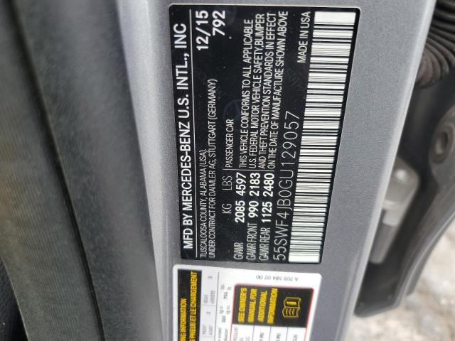 55SWF4JB0GU129057 Mercedes-Benz C 300