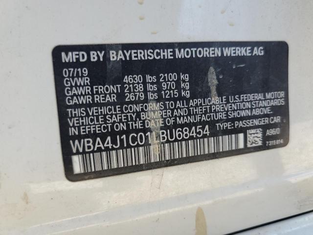 WBA4J1C01LBU68454 BMW 430i Gran Coupe