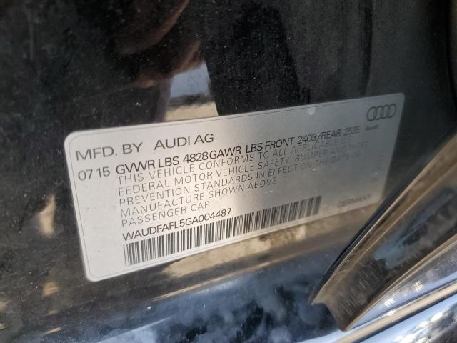 VIN WAUDFAFL5GA004487 2016 Audi A4, Premium S-Line no.12