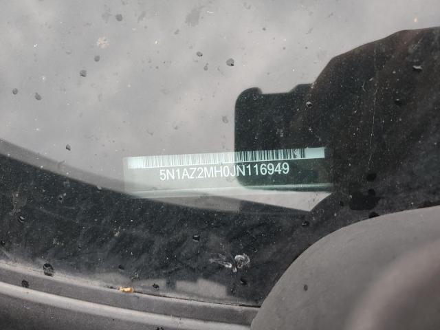 5N1AZ2MH0JN116949 Nissan MURANO S