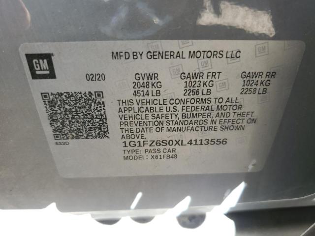 1G1FZ6S0XL4113556 Chevrolet Bolt EV PR 12