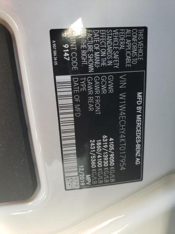 W1W4ECHY4KT017954 Mercedes-Benz Sprinter 2500