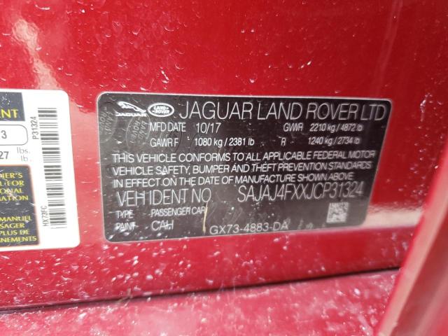 2018 JAGUAR XE PREMIUM - SAJAJ4FXXJCP31324