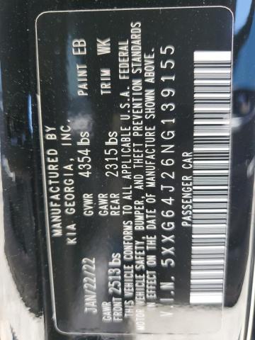 5XXG64J26NG139155 KIA K5 GT LINE