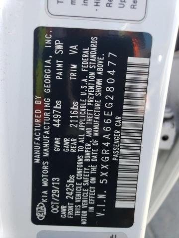 5XXGR4A66EG280477 KIA OPTIMA SX