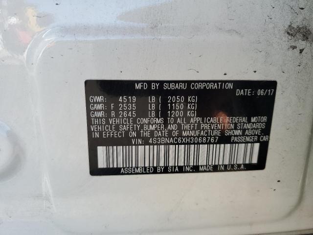 4S3BNAC6XH3068767 Subaru Legacy 2.5i Premium