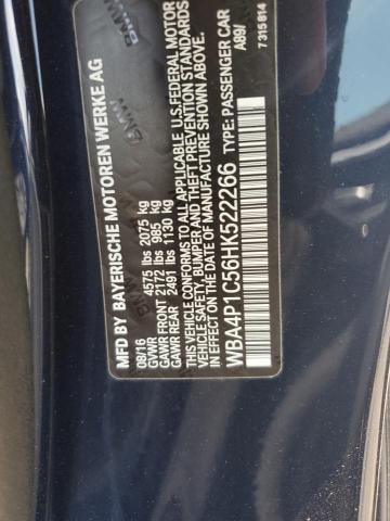 2017 BMW 440I - WBA4P1C56HK522266