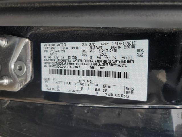 1FMCU0G96GUA85026 Ford ESCAPE SE