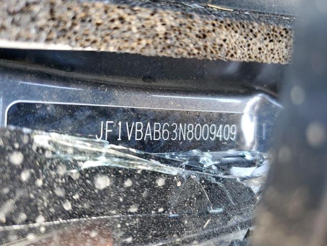 JF1VBAB63N8009409 Subaru WRX