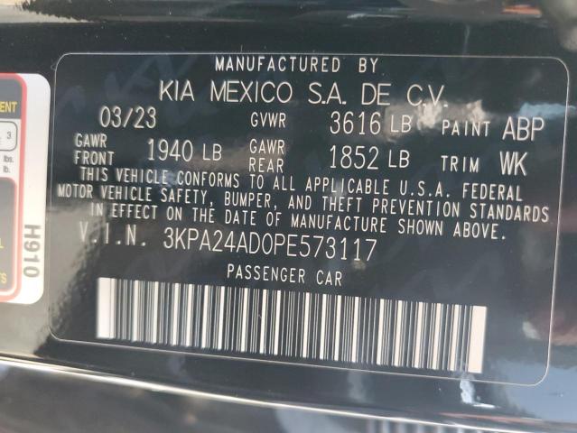 3KPA24AD0PE573117 KIA RIO LX