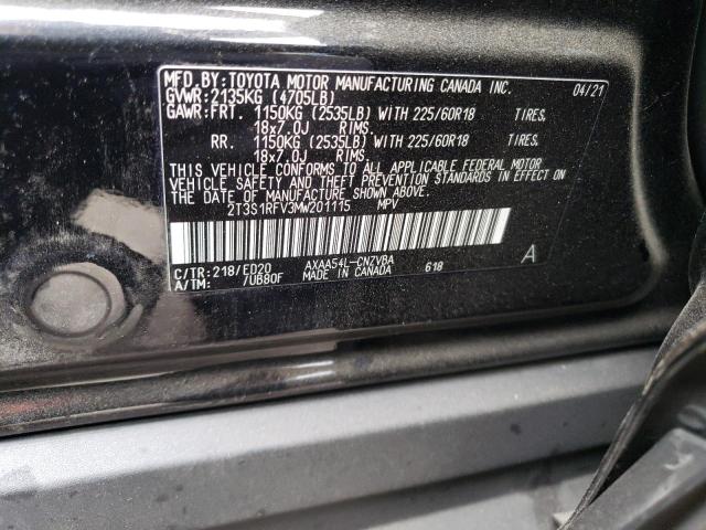 2021 TOYOTA RAV4 TRD O - 2T3S1RFV3MW201115