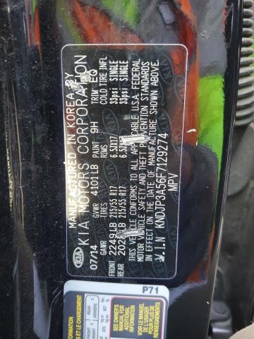 KNDJP3A56F7129274 KIA SOUL +