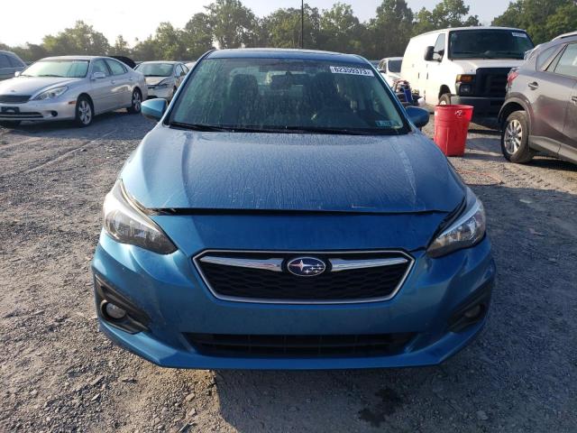 VIN: 4S3GKAD67J3611883 Auction: COPART Lot: 62359373 Location: PA - YORK HAVEN 4S3GKAD67J3611883 SUBARU IMPREZA 2018 BLUE Photo 5
