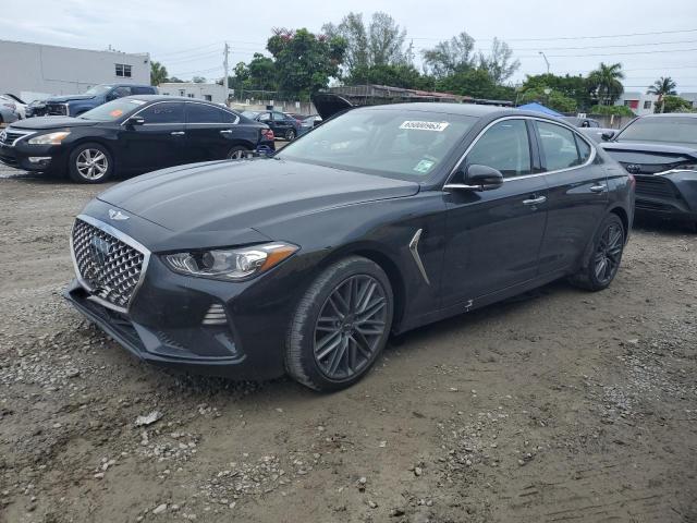 Auction sale of the 2019 Genesis G70 Advanced, vin: KMTG64LAXKU019502, lot number: 65000963