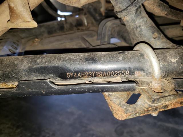 2009 YAMAHA YFM350 FW 5Y4AH23Y39A002558