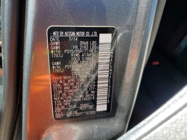 JN8AF5MR4ET452018 Nissan JUKE S