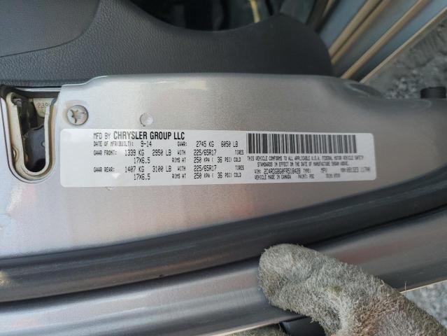 2C4RDGBG0FR518428 Dodge Grand Caravan Se