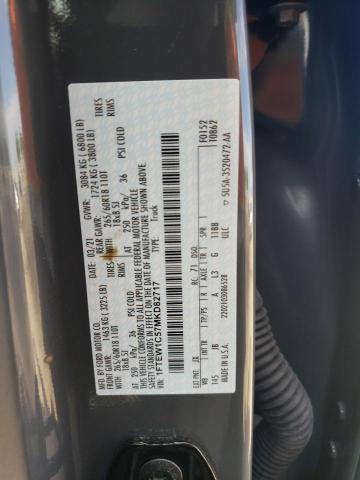 1FTEW1C57MKD82717 Ford F150 Supercrew