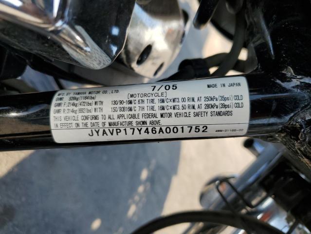 2006 YAMAHA XV1700 A JYAVP17Y46A001752