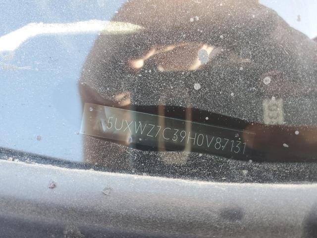5UXWZ7C39H0V87131 BMW X3 Sdrive28i