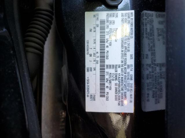 1FADP5BU5EL506798 Ford C-MAX SEL