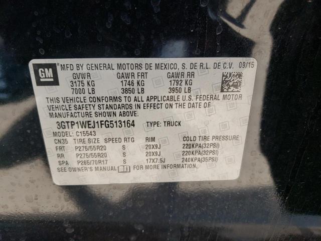 3GTP1WEJ1FG513164 GMC Sierra C1500 Denali