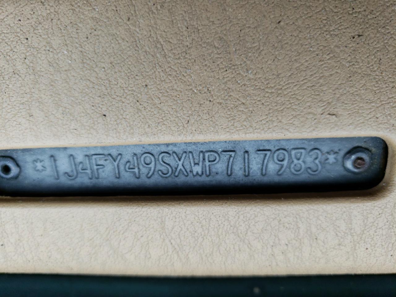 1J4FY49SXWP717983 1998 Jeep Wrangler / Tj Sahara 1J4FY49SXWP717983 1998 Jeep Wrangler / Tj Sahara