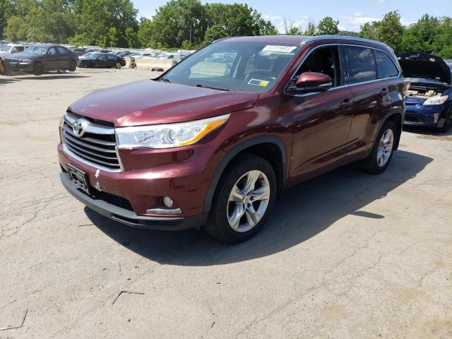 VIN 5TDDKRFH5ES020536 2014 Toyota Highlander, Limited no.1