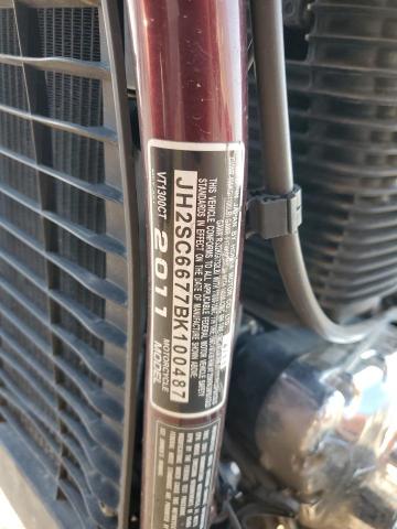 2011 HONDA VT1300 CT JH2SC6677BK100487