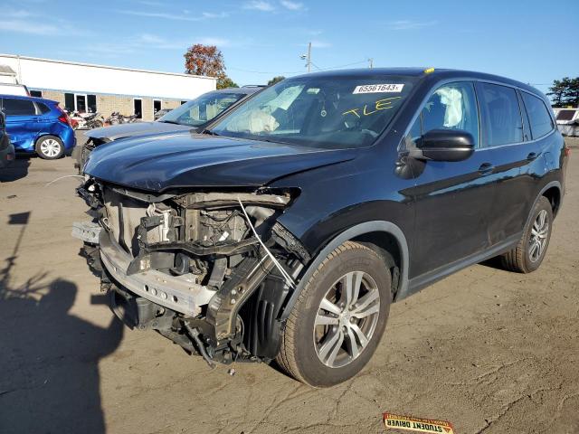 Lot #2174527876 2017 HONDA PILOT EXL salvage car