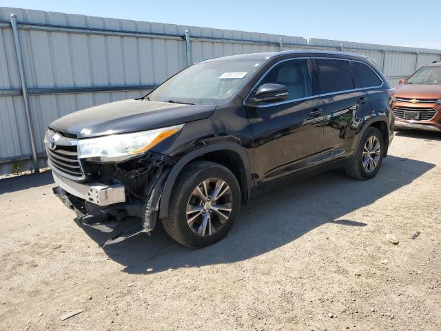 VIN 5TDJKRFH7ES059356 2014 Toyota Highlander, Xle no.1