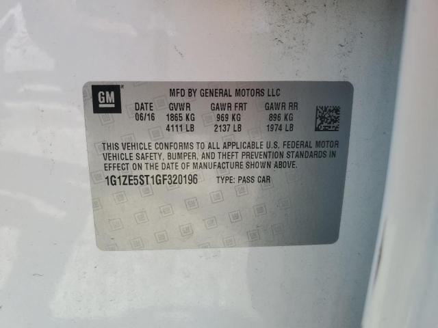 1G1ZE5ST1GF320196 Chevrolet MALIBU LT