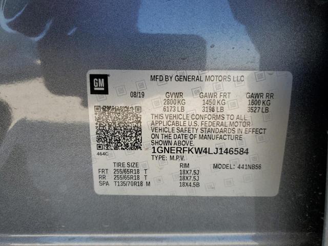 1GNERFKW4LJ146584 Chevrolet Traverse L 10