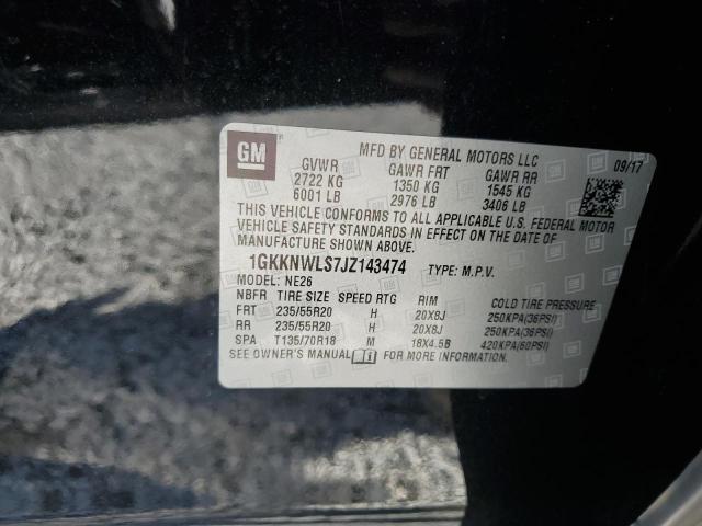 1GKKNWLS7JZ143474 GMC Acadia Slt-2