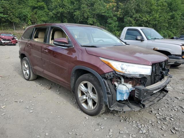 VIN 5TDDKRFH3ES015657 2014 Toyota Highlander, Limited no.4