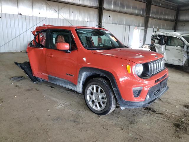  JEEP RENEGADE 2021 Оранжевий