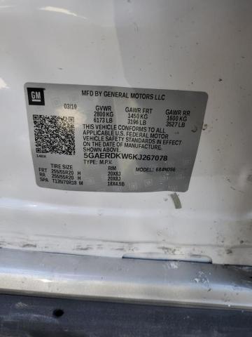 5GAERDKW6KJ267078 Buick Enclave Avenir