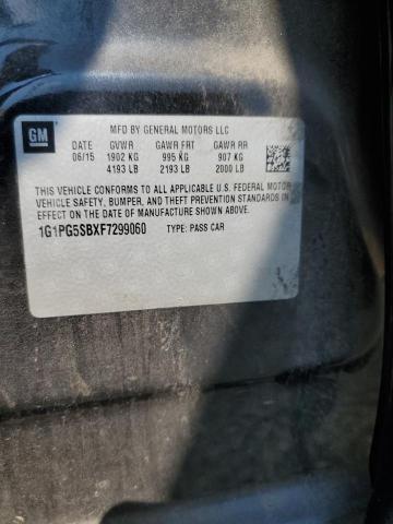 2015 CHEVROLET CRUZE LTZ - 1G1PG5SBXF7299060