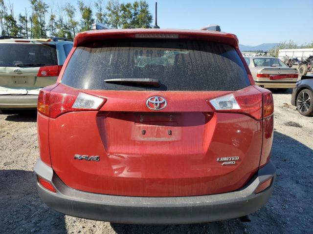  TOYOTA RAV4 2013 Червоний