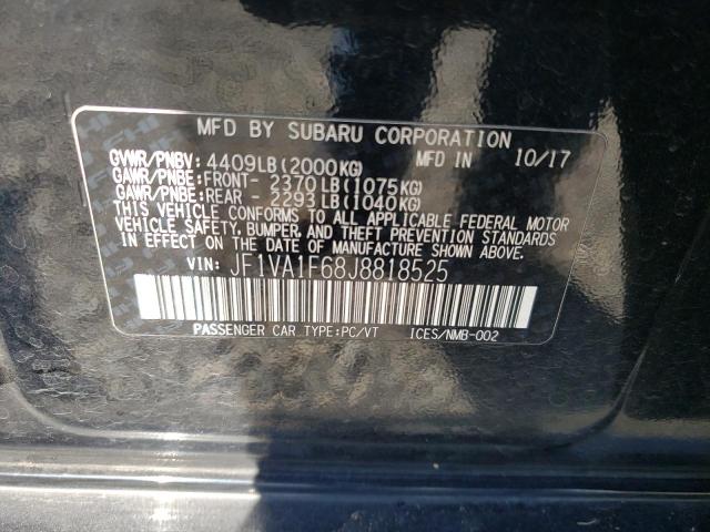 JF1VA1F68J8818525 Subaru Wrx Limited