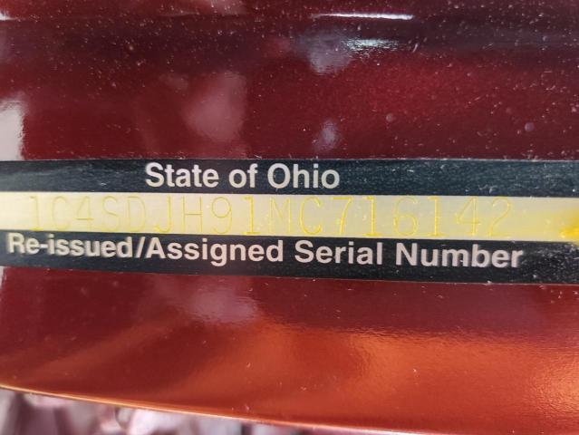 2021 DODGE DURANGO SR - 1C4SDJH91MC716142