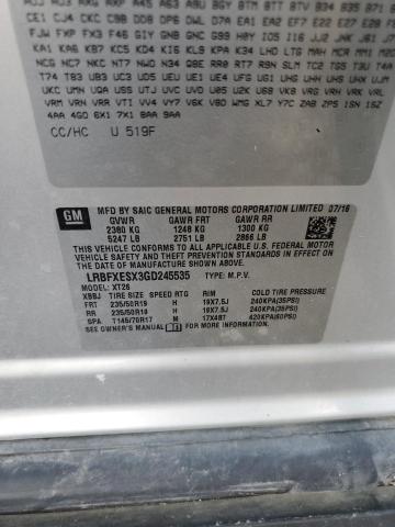 LRBFXESX3GD245535 Buick Envision Premium