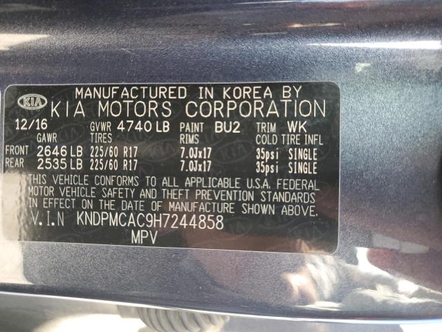 KNDPMCAC9H7244858 KIA Sportage Lx